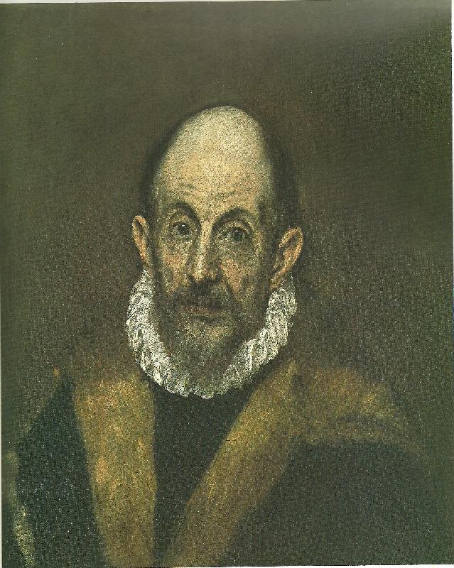 El Greco self-portrait